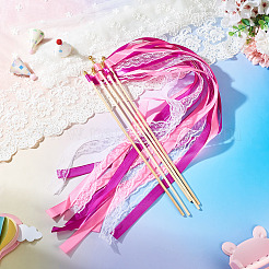 Polyester Ribbon Wands&nbsp;AJEW-TAC0006-31A