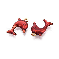 304 Stainless Steel Enamel Pendants&nbsp;STAS-N124-37G