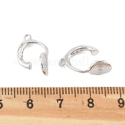 Brass Clip-on Earring Findings&nbsp;LS-KK-K371-27A-P