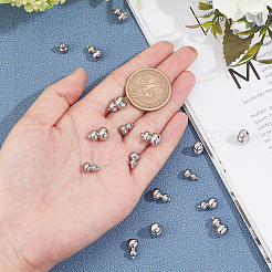 18Pcs 3 Style 304 Stainless Steel Beads&nbsp;STAS-UN0026-67