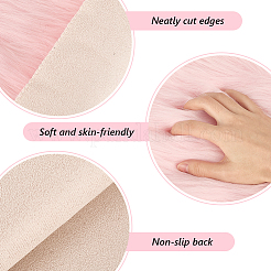 2Pcs 2 Colors Square Acrylic Fibers Carpet Mat&nbsp;AJEW-CN0003-11C