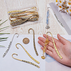 20Pcs 4 Styles Alloy Bookmark Findings&nbsp;DIY-SC0033-58