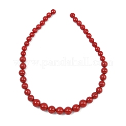 Electroplated Shell Pearl Graduated Beads Strands&nbsp;BSHE-C011-04-01