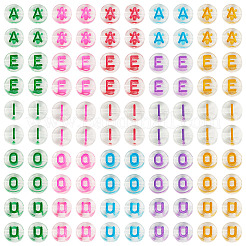 500Pcs 5 Styles Transparent Clear Acrylic Beads&nbsp;MACR-TA0002-23