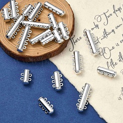 20Pcs 4 Styles Brass Magnetic Slide Lock Clasps&nbsp;KK-CJ0002-40