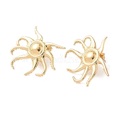 Squid 304 Stainless Steel Stud Earrings&nbsp;EJEW-B156-07G