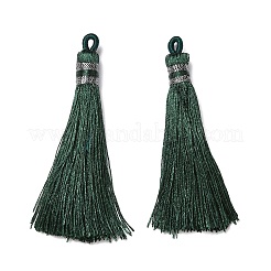 Nylon Tassel Big Pendants&nbsp;FIND-Z002-01G