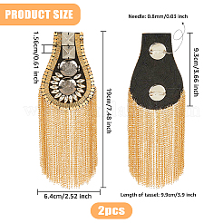 Detachable Iron Tassel Epaulettes&nbsp;FIND-FH0005-47G
