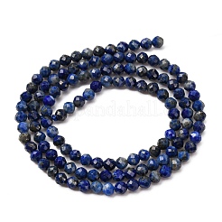 Natural Lapis Lazuli Beads Strands&nbsp;G-D320-A03-3mm