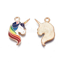 Alloy Enamel Pendants&nbsp;PALLOY-N160-016