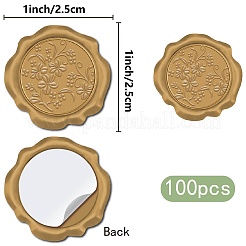 100Pcs Adhesive Wax Seal Stickers&nbsp;DIY-CP0010-70B