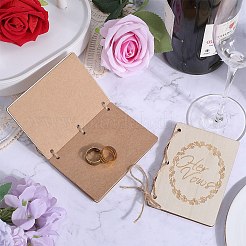 Creative Wooden Greeting Cards&nbsp;DIY-WH0349-171B