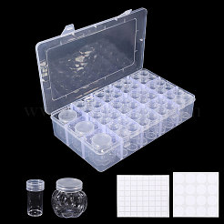 Rectangle Plastic Organizer Storage Grid Bead Containers&nbsp;CON-WH0100-80