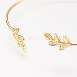Brass Cuff Bangle&nbsp;BJEW-P168-F08