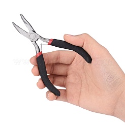 Carbon Steel Bent Nose Jewelry Plier for Jewelry Making Supplies&nbsp;P021Y