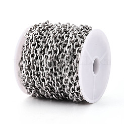 Brass Cable Chains&nbsp;CHC-T018-40P