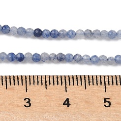 Natural Blue Aventurine Beads Strands&nbsp;X-G-M449-B01-2mm
