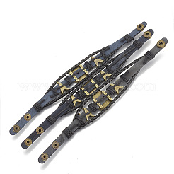 Imitation Leather Bracelet Making&nbsp;MAK-R024-01