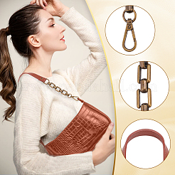 PU Leather Bag Straps&nbsp;FIND-WH0111-395B