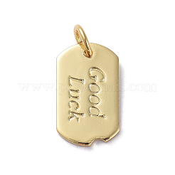 Brass Pendants&nbsp;ZIRC-G160-57G