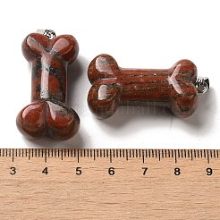 Natural Red Labradorite Pendants&nbsp;G-K353-02P-02