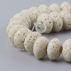 Natural Lava Rock Beads Strands&nbsp;G-F671-01A-02