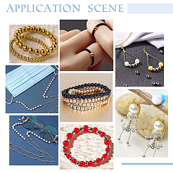 120Pcs 4 Styles 201 Stainless Steel Beads&nbsp;STAS-UN0043-33