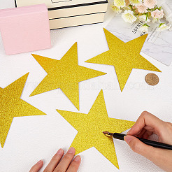 50Pcs Paper Glitter Star Wall Decoration&nbsp;AJEW-SP0001-14A