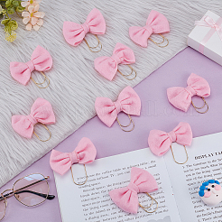 10Pcs Iron Paper Clips&nbsp;AJEW-ME00011