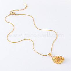 3Pcs Stainless Steel Durian Fruit Pendant Necklaces for Women&nbsp;UM4106