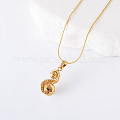 3Pcs French Stainless Steel Pave Imitation Pearl 8 Shaped Pendant Necklaces for Women&nbsp;QY1444