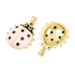 Brass Micro Pave Cubic Zirconia Pendants&nbsp;CU-CBA765C-05D-G