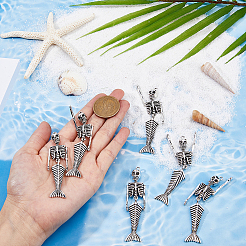 10Pcs Tibetan Style Alloy Big Pendants&nbsp;FIND-DC0003-98