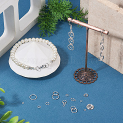 90Pcs 9 Styles Brass Open Jump Rings&nbsp;KK-TADJ0001-04P