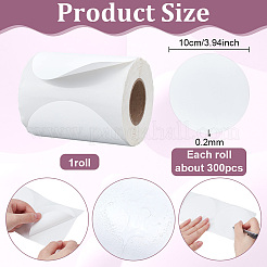 Self-Adhesive Paper Gift Tag Stickers&nbsp;DIY-WH0750-239B