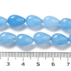 Natural Aquamarine Dyed Beads Strands&nbsp;G-B106-A10-02