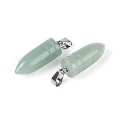 Natural Green Aventurine Pendants&nbsp;G-N349-16P-04