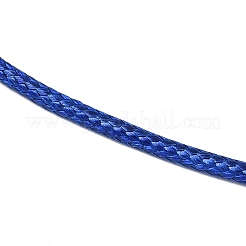 Braided Waxed Cotton Cord Necklace Making&nbsp;MAK-YWC0001-01P-M1
