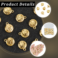 18Pcs 3 Styles Sport Theme 304 Stainless Steel Pendants&nbsp;STAS-SC0021-02