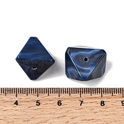 Opaque Acrylic Beads&nbsp;OACR-D320-02G