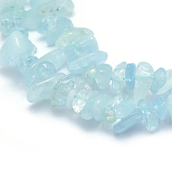 Natural Aquamarine Beads Strands&nbsp;X-G-P332-75