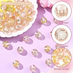 8Pcs Transparent Resin Beads&nbsp;RESI-YW0005-96C