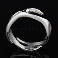 Fire Shaped 304 Stainless Steel Finger Rings&nbsp;FS-WG492AF-06