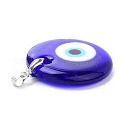 Handmade Evil Eye Lampwork Pendants&nbsp;LAMP-C001-02D