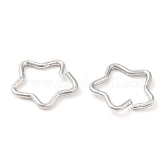 Brass Open Linking Rings&nbsp;KK-F855-09P