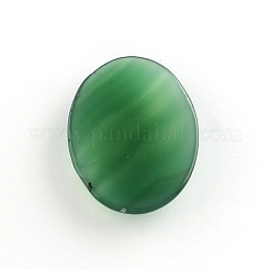 Natural Green Agate Gemstone Cabochons&nbsp;G-R270-14