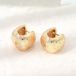 Brass Hoop Earrings for Women&nbsp;KK-CBAD29A-03G