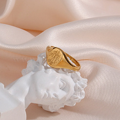304 Stainless Steel Finger Rings for Women&nbsp;WG94360-02