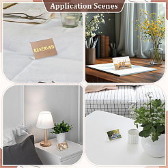 15Pcs Acrylic Price Tags&nbsp;ODIS-ME0001-04