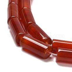 Natural Red Agate Beads Strands&nbsp;G-NH0020-A01-01